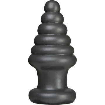 American Bombshell Destroyer Large Butt Plug – Bulbous Ribbed PVC