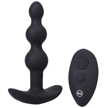 APlay Shaker Silicone Vibrating Anal Plug with Wireless Remote