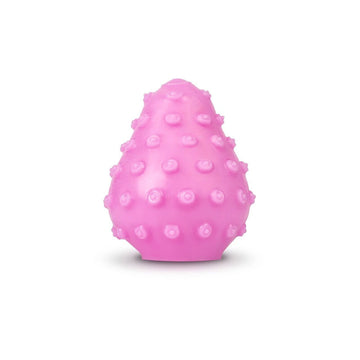 G-Egg Pink Masturbator – Compact Textured TPE Penis Sleeve