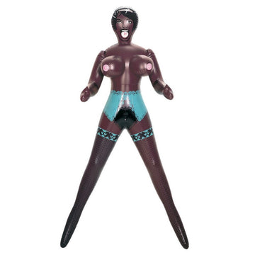 Alecia Black 3-Hole Inflatable Sex Doll – Realistic Vinyl Design