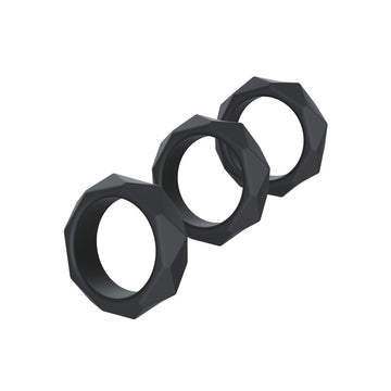 Hidden Desire Heavy Silicone C-Ring Set – Enhance Erection & Sensitivity