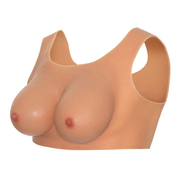 Hidden Desire Alter Ego Silicone Crop Top with Realistic D-Cup Breasts