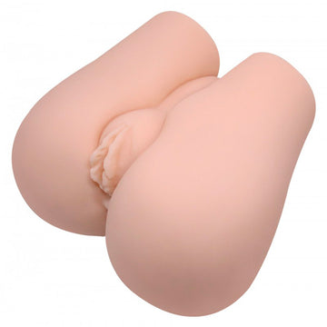 Bangers Nasty Nympho Bouncer Flesh Vibrating Masturbator – Dual Orifice TPR with Intense Vibes