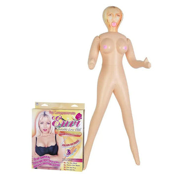 Envi Life-Size Inflatable Love Doll with 3 Penetration Holes and Realistic Features