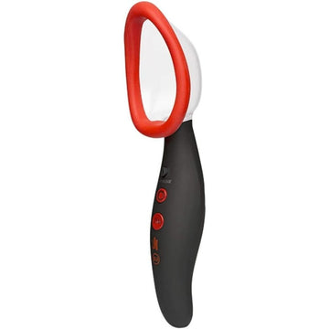 Kink Pumped Rechargeable Automatic Vibrating Pussy Pump with Transparent Cup