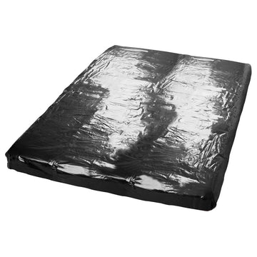 Black Orgy Bedsheets – Double Bed PVC Sheet for Sensual Play