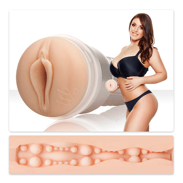 Angela White Indulge Fleshlight – Realistic SuperSkin Sleeve