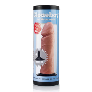 Cloneboy Cast Your Own Personal Dildo Kit with Suction Cup – Flesh Pink, DIY Silicone Replica
