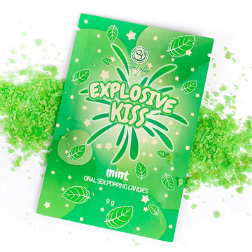 Explosive Kiss Mint Oral Popping Candies – 9g Edible Sensation