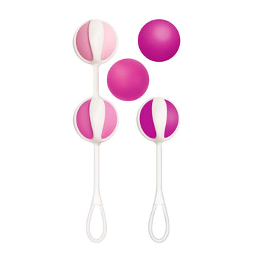 G Vibe Geisha Balls Set – Weighted Kegel Exercise Balls with Silicone Strap
