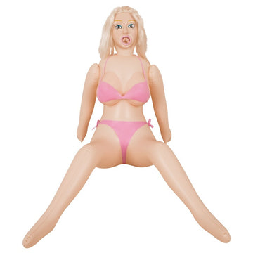 Big Boobs Bridget Love Doll – Life-Size Blonde Inflatable Doll with 3 Pleasure Holes