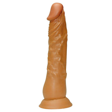 Latin Lover 8.5" Realistic Flesh Brown Dildo with Suction Cup
