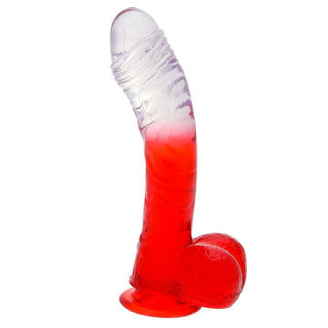 Lazy Buttcock 6.5" Two-Tone Jelly Dildo with Suction Base