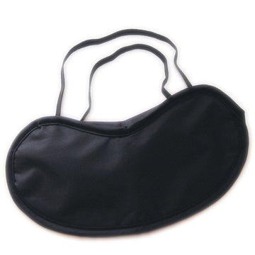 Blind Love Black Satin Eye Mask – Sensual Blindfold for Couples
