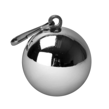 Master Series Chrome-Plated 8oz Weighted Ball Chain – Cock & Ball Bondage