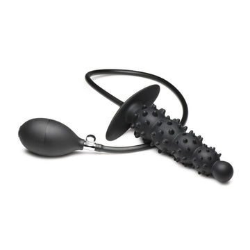 Inflatable Nubbed Anal Plug with Quick-Release Valve – Stretch & Stimulate