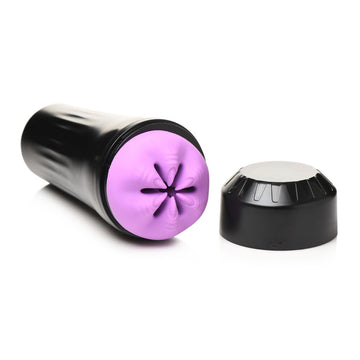 Creature Cocks Wormhole Alien Masturbator – Alien Fantasy Stroker with Textured Ribs and Suction Control