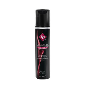 ID BackSlide Anal Formula Lubricant 30ml – Silicone-Based Anal Lube