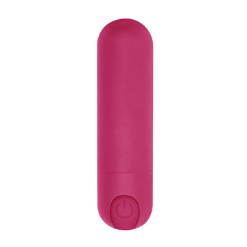 Pink 10-Speed Rechargeable Bullet Vibrator – Compact Clitoral Pleasure Toy