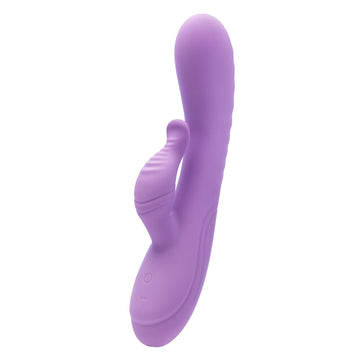 Blush Evelyn Dual Stimulator Rabbit Vibrator – Powerful RumbleTech Vibes