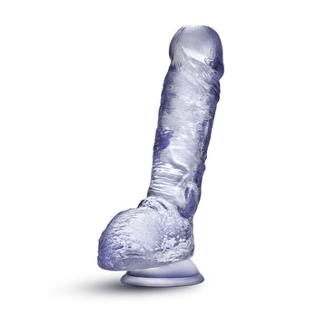 B Yours Plus Hearty N Hefty 9" Dildo – Realistic TPE G-Spot & P-Spot Stimulator with Suction Base