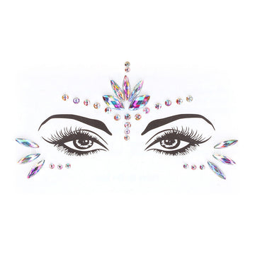Le Desir Dazzling Eye Contact Bling Sticker – Reusable Festival Face Jewellery