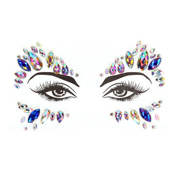 Le Desir Dazzling Eye Sparkle Bling Sticker – Reusable Festival Face Jewels