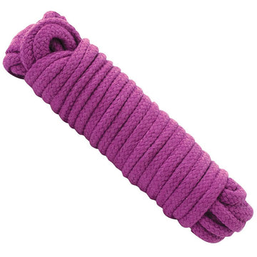 Japanese Style Soft Cotton Bondage Rope – 10 Meters Purple