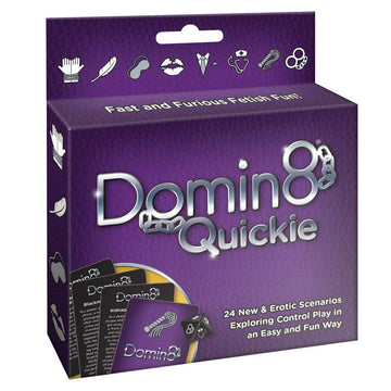 Domin8 Quickie Card Game – Erotic Roleplay and BDSM Scenarios