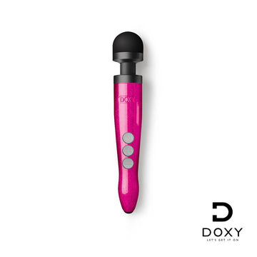 Doxy Die Cast 3 Rechargeable Wand Massager – Hot Pink Edition