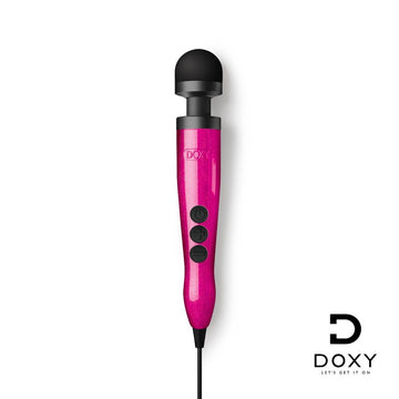 Doxy Die Cast 3 Wand Massager – Hot Pink Edition