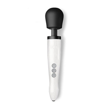 Doxy Die Cast R Rechargeable Wand Massager – Stardust White
