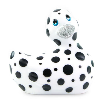 I Rub My Duckie Happiness White – Waterproof Vibrating Bath Toy with Glitter
