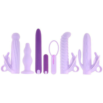 Evolved Lilac Desires 7-Piece Rechargeable Butterfly Vibe Kit – Versatile Pleasure Set