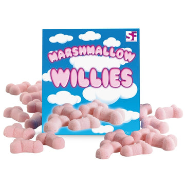 Marshmallow Willies – Fun Edible Penis-Shaped Pink Marshmallows
