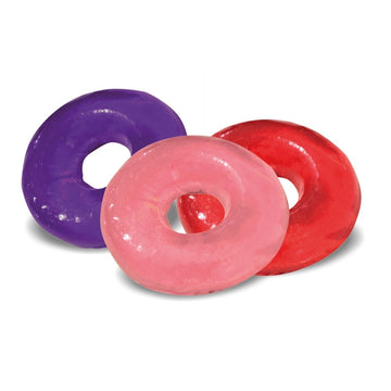 Cherry Flavoured Gummy Cock Rings – Pack of 3