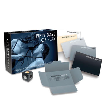 Fifty Days of Play Naughty Adult Game – 50 Erotic Envelopes for Couples
