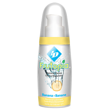 ID Frutopia Banana Flavoured Personal Lubricant 100ml – Vegan & Sugar-Free