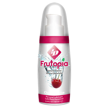 ID Frutopia Cherry Flavoured Personal Lubricant 100ml – Vegan & Sugar-Free