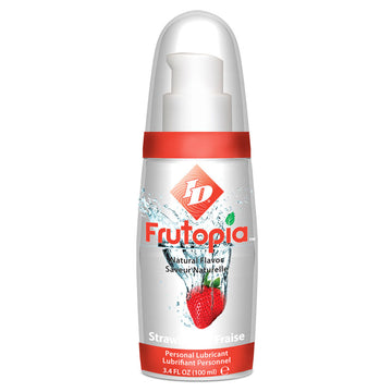 ID Frutopia Strawberry Flavoured Lubricant 100ml – Vegan & Sugar-Free