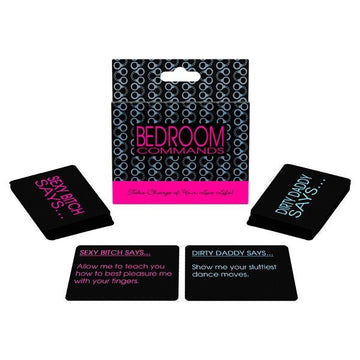 Bedroom Commands Game – Fun Couples Card Game for Intimate Play