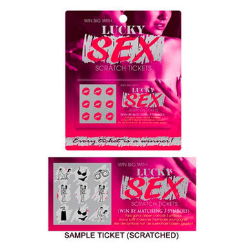 Lucky Sex Scratch Tickets – Fun Adult Game for Couples & Parties