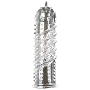 Clear Textured Orgasma Penis Sleeve – Adds Girth & Sensation