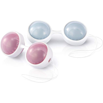 Lelo Luna Beads Pink & Blue – Weighted Pelvic Floor Trainer Beads