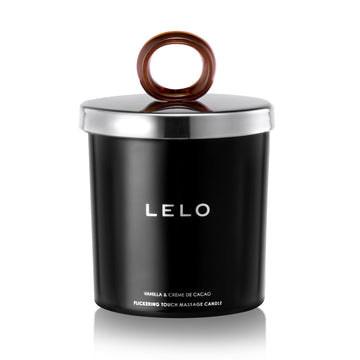 Lelo Vanilla & Creme De Cacao Flickering Touch Massage Candle