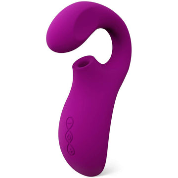 Lelo Enigma Dual Action Sonic Massager – Deep Rose