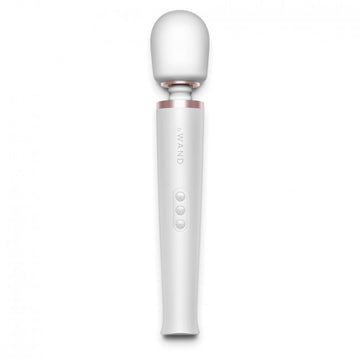 Le Wand Rechargeable White Massager – Powerful & Versatile Wand