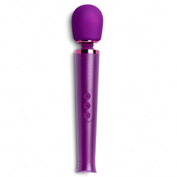 Le Wand Petite Dark Cherry Rechargeable Vibrating Massager – Powerful & Portable