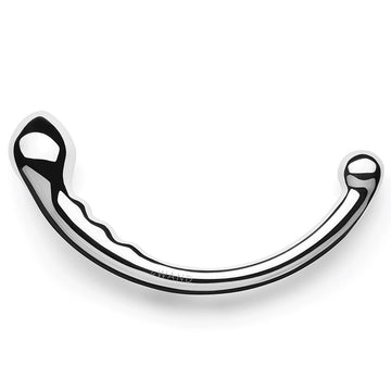 Le Wand Hoop Stainless Steel Curved Dildo – Textured G-Spot & P-Spot Stimulator