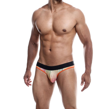 Male Basics Aero Jock Orange – Minimal Coverage & Maximum Comfort